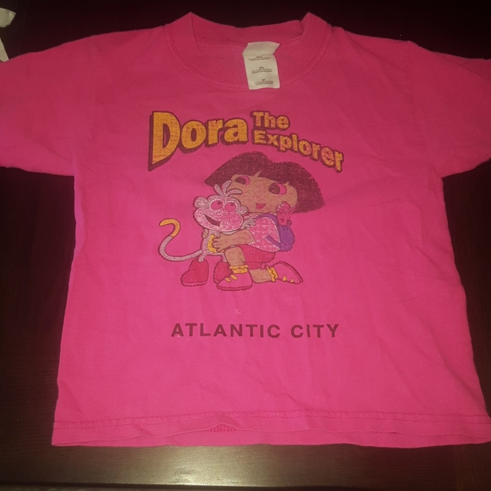 Dora the explorer Vintage T-Shirt Atlantic City 3T